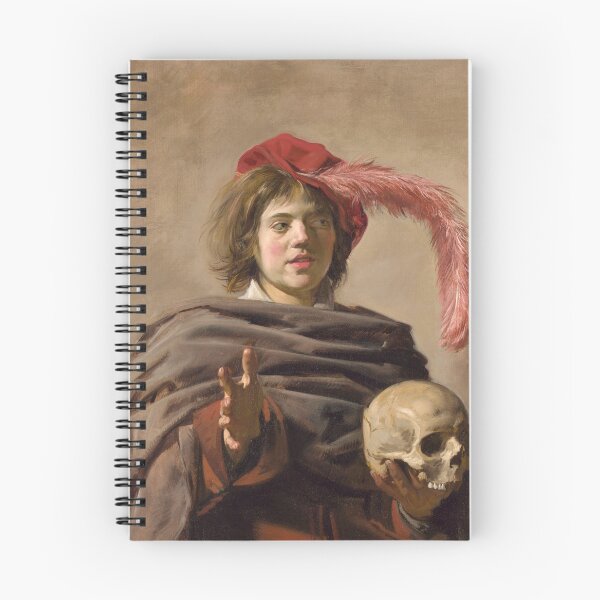 Item preview, Frans Hals, "Young Man with a Skull (Vanitas)" (1626-1628) designed and sold by BusinessSocks.