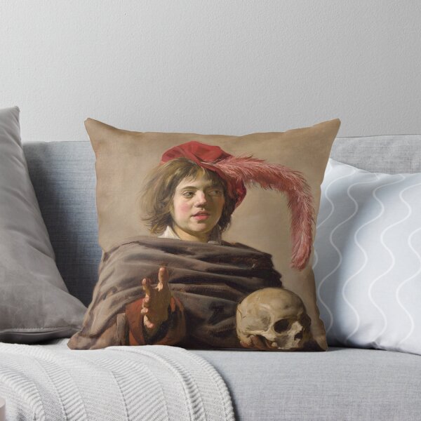 Item preview, Frans Hals, "Young Man with a Skull (Vanitas)" (1626-1628) designed and sold by BusinessSocks.