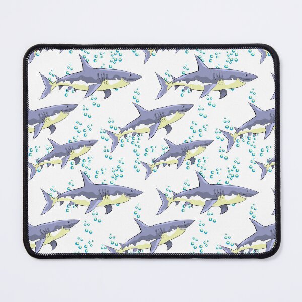 Item preview, Blue Ocean Shark Predatory Fish designed and sold by OrPolly.