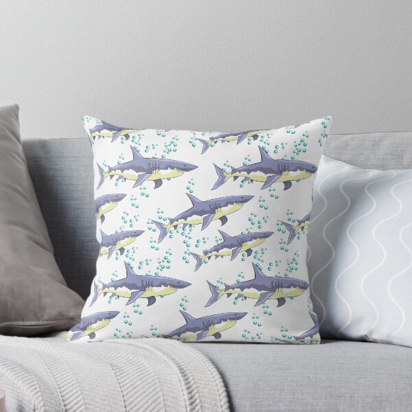 Item preview, Blue Ocean Shark Predatory Fish designed and sold by OrPolly.