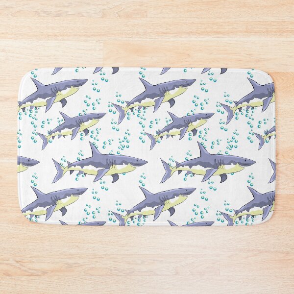 Item preview, Blue Ocean Shark Predatory Fish designed and sold by OrPolly.
