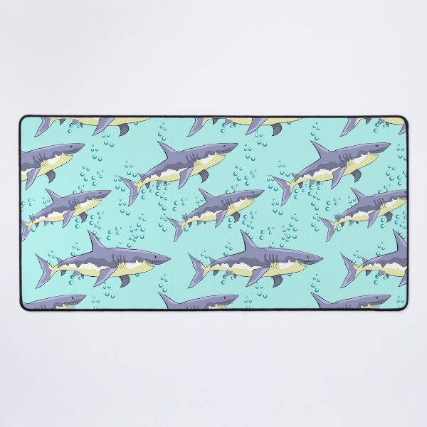 Item preview, Blue Ocean Shark Predatory Fish designed and sold by OrPolly.