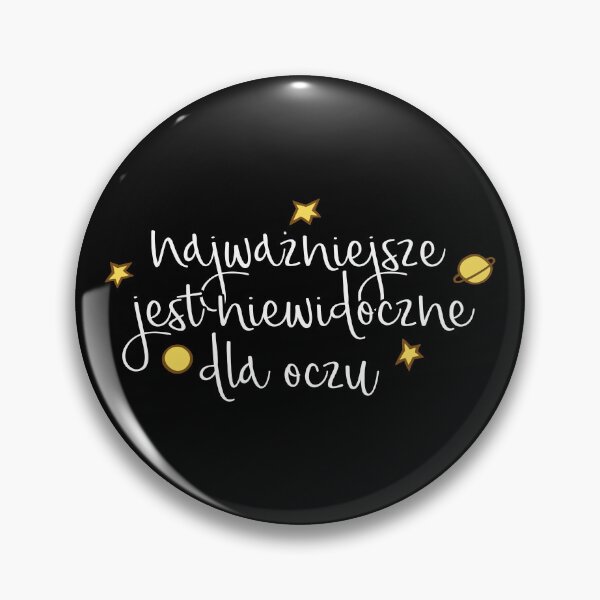 Item preview, Najważniejsze jest niewidoczne dla oczu (dark) designed and sold by twgcrazy.