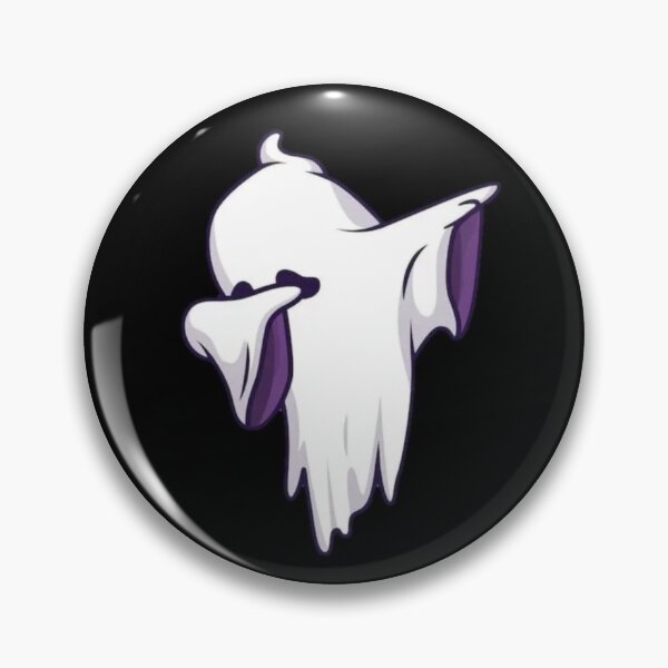 Item preview, Dabbing Ghost Illustration - Funny Cute Halloween Dabbing Sheet Ghost Vector designed and sold by GrimNest.