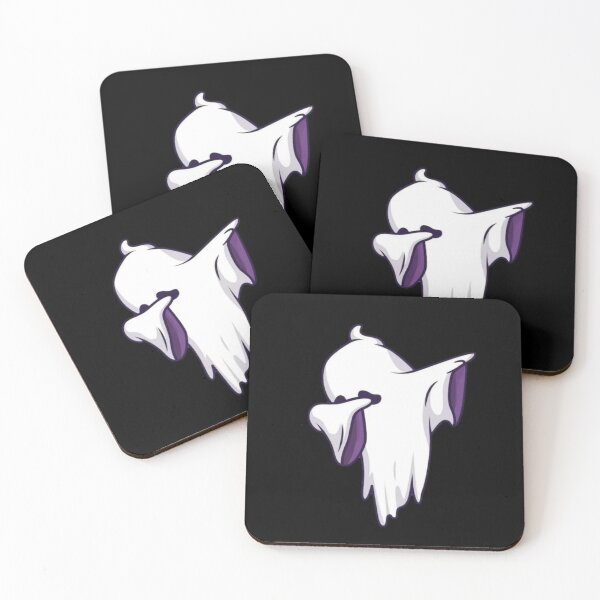 Item preview, Dabbing Ghost Illustration - Funny Cute Halloween Dabbing Sheet Ghost Vector designed and sold by GrimNest.