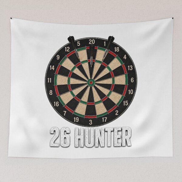 Item preview, 26 Hunter Funny Darts Player Design designed and sold by rafi18.