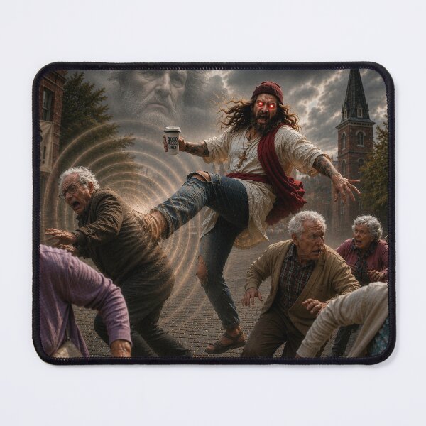 Item preview, Scary Hipster Jesus designed and sold by NiceMoney.