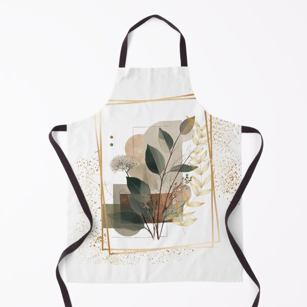 Item preview, Botanical Pattern with Gold Frame designed and sold by lunettebloom.