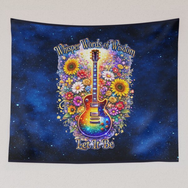 Item preview, Whisper Words of Wisdom – Let It Be Guitar Bloom designed and sold by MysticOzzy.