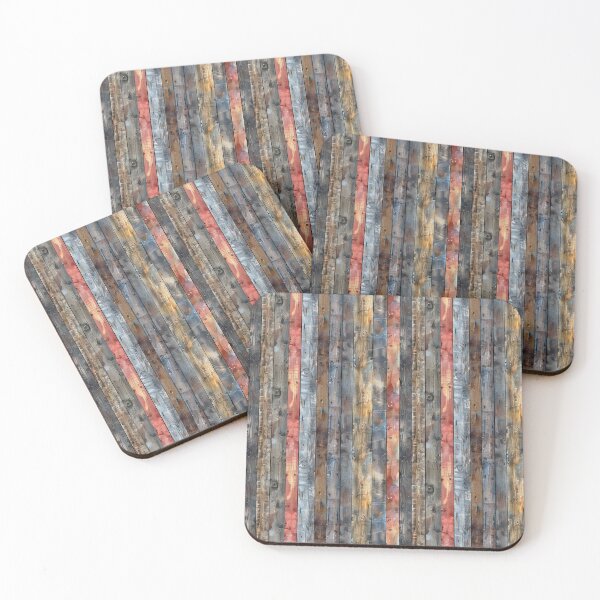 Item preview, Rustic Colorful Weathered Wood Planks Seamless Pattern designed and sold by NTGUILTY.