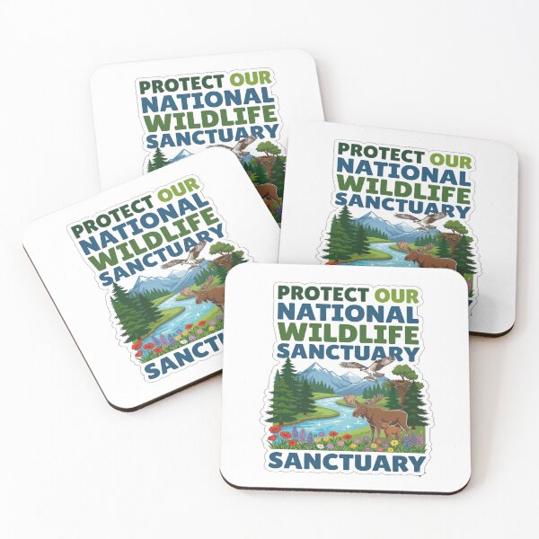 Item preview, Protect Wildlife Sanctuary Nature Design designed and sold by ExploreAura Studio.