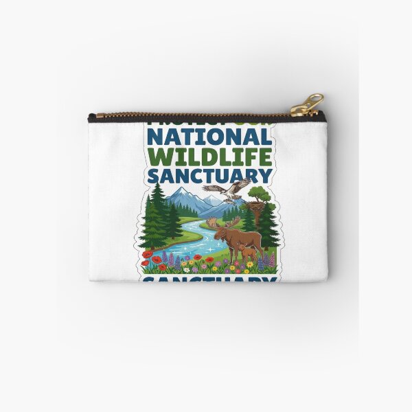 Item preview, Protect Wildlife Sanctuary Nature Design designed and sold by ExploreAura Studio.