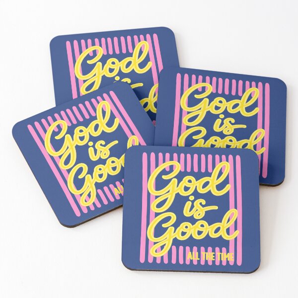 Item preview, God Is Good All The Time Quote Grateful Art designed and sold by AishaOneLove.
