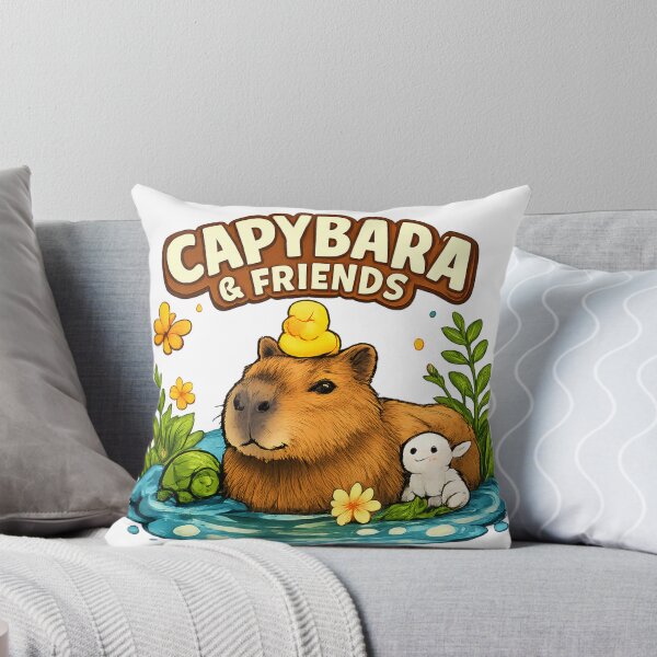 Item preview, Cute Capybara Lover – Adorable Kawaii Capybara Art designed and sold by AnanthDesign.