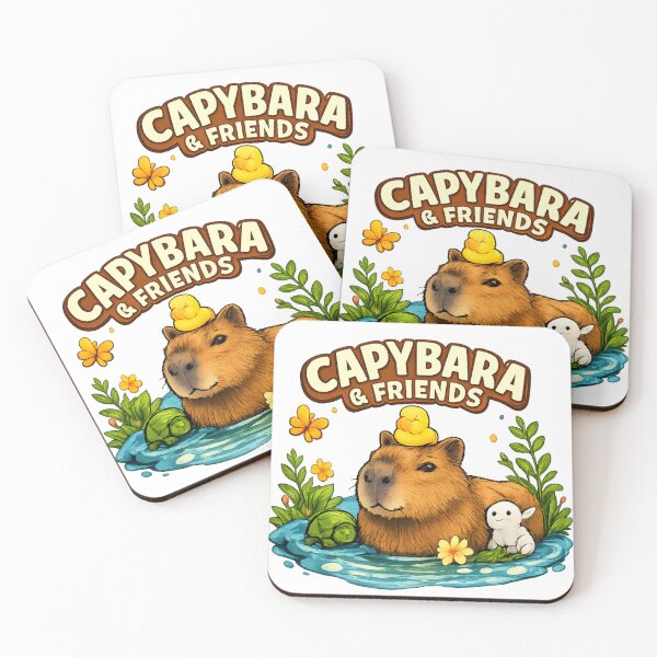 Item preview, Cute Capybara Lover – Adorable Kawaii Capybara Art designed and sold by AnanthDesign.