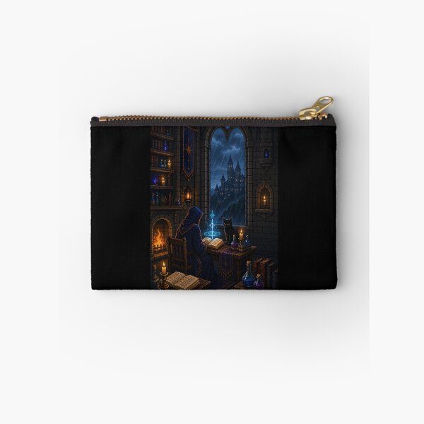 Item preview, Rainbound Sorcerer and the Midnight Familiar  designed and sold by Sketchlegacy.