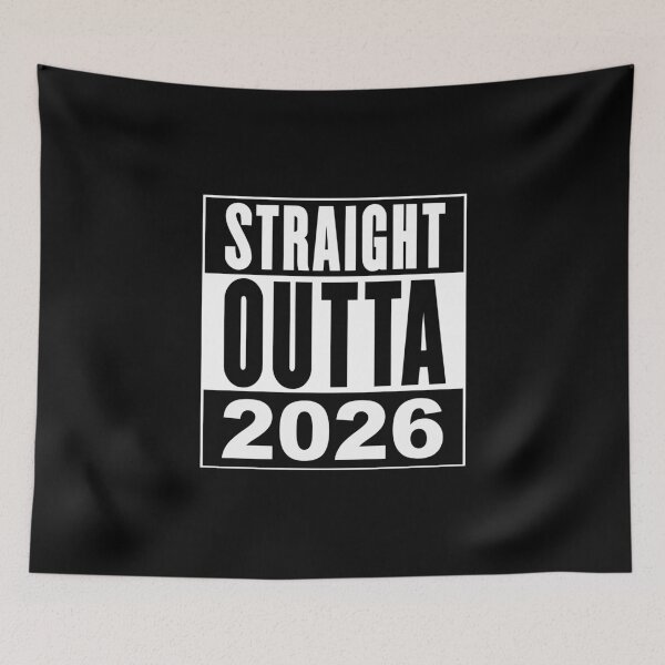Item preview, Straight Outta 2026 designed and sold by Cat Lady Designs.