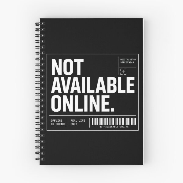 Item preview, Not Available Online Digital Detox Tech Label for Dark Products designed and sold by Anyshca.