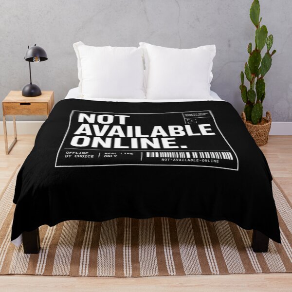 Item preview, Not Available Online Digital Detox Tech Label for Dark Products designed and sold by Anyshca.