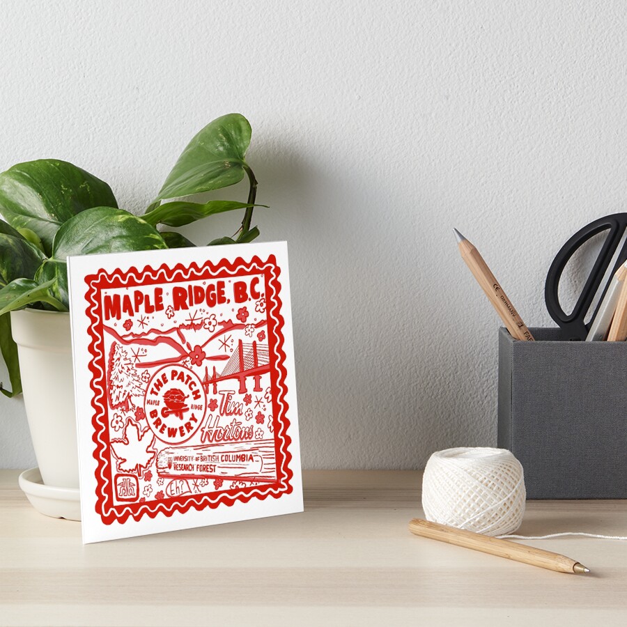 Item preview, Art Board Print designed and sold by Mklancas.