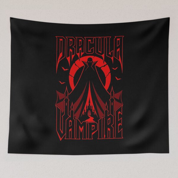 Item preview, Dracula Gothic Horror Vampire Art -Halloween Vampire fans designed and sold by PetsArt.