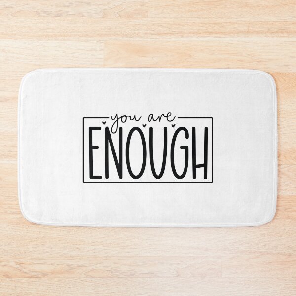 Item preview, You Are Enough - Motivational Quotes Retro Vintage Aesthetic Self Love Inspiration Gift designed and sold by FuzionRaptor.