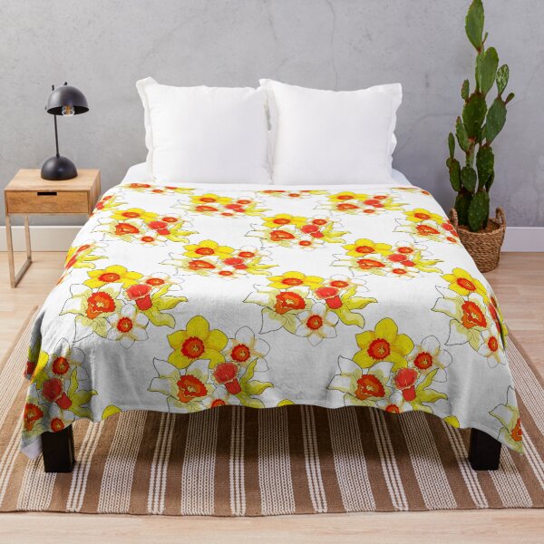 Item preview, Spring Symphony: Yellow Daffodil Flower designed and sold by OrPolly.