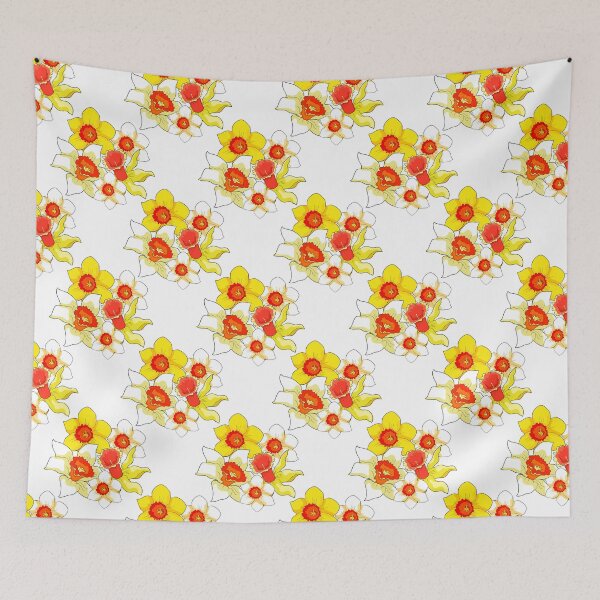 Item preview, Spring Symphony: Yellow Daffodil Flower designed and sold by OrPolly.