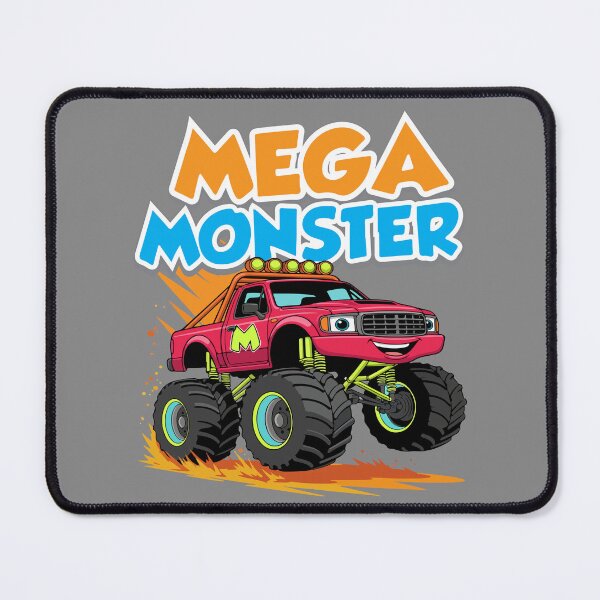 Item preview, Mega Monster Truck Funny Smiling Face  designed and sold by Aegy2024.