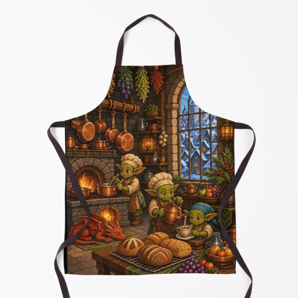 Item preview, Winter Morning at the Goblin Bakery designed and sold by Sketchlegacy.
