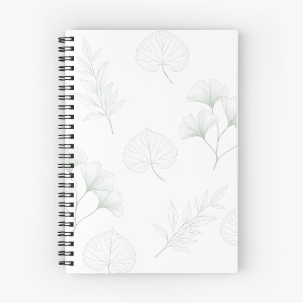Artikelvorschau, Botanical Skeleton Leaves Pattern Minimalist mint Green Nature Art entworfen und verkauft von Mypixieart.