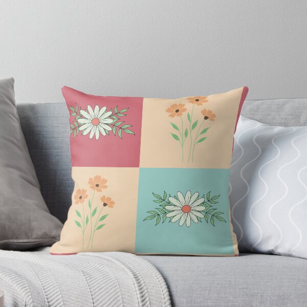 Item preview, Four Square Floral designed and sold by Luckidesigns.