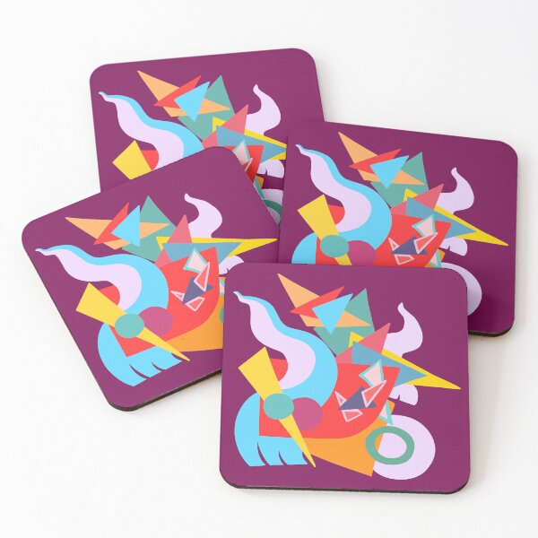Item preview, Shape conversations with lilac designed and sold by Walnuart.