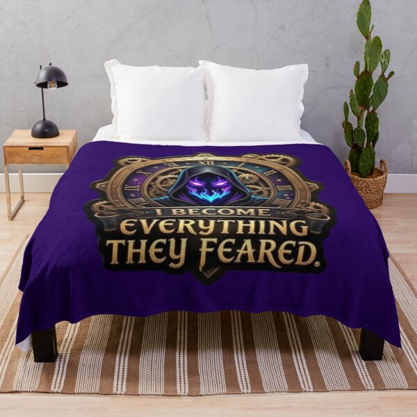 Item preview, I Become Everything They Feared Steampunk Clock - Dark Fantasy Sticker designed and sold by Scro-Ciob-Shop.