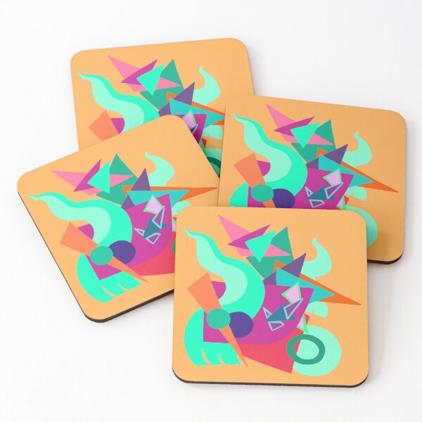 Item preview, Shape conversations with turquoise designed and sold by Walnuart.