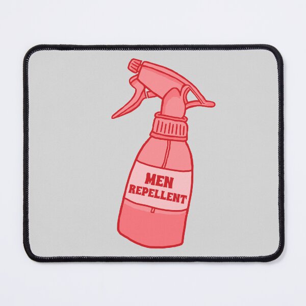 Item preview, Men Repellent Spray Bottle Sassy Humor (Red) designed and sold by CamilasPrints.