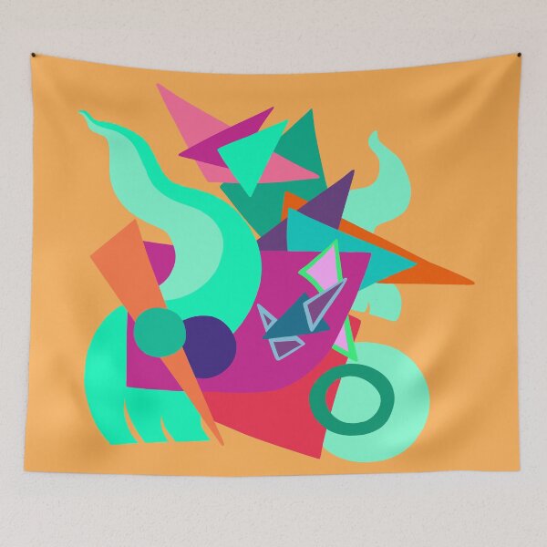 Item preview, Shape conversations with turquoise designed and sold by Walnuart.