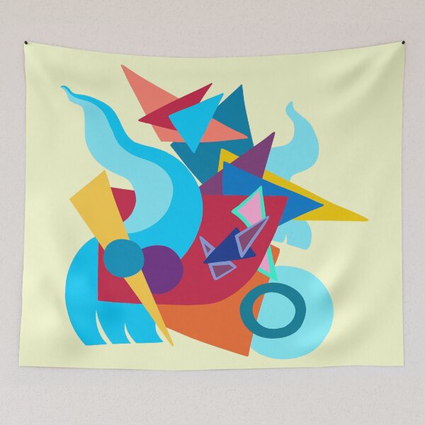 Item preview, Shape conversations with aquamarine designed and sold by Walnuart.