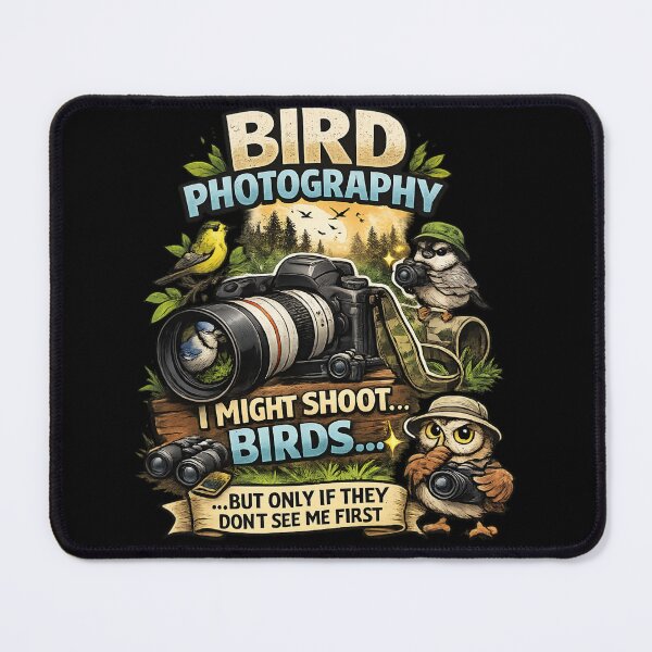 Item preview, Bird Photography - I Might Shoot Birds Funny Wildlife Photographer designed and sold by SidTastic .