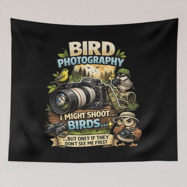 Item preview, Bird Photography - I Might Shoot Birds Funny Wildlife Photographer designed and sold by SidTastic .