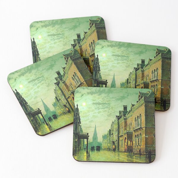 Item preview, Park Row -Leeds -John Atkinson Grimshaw designed and sold by tomorrowsart.