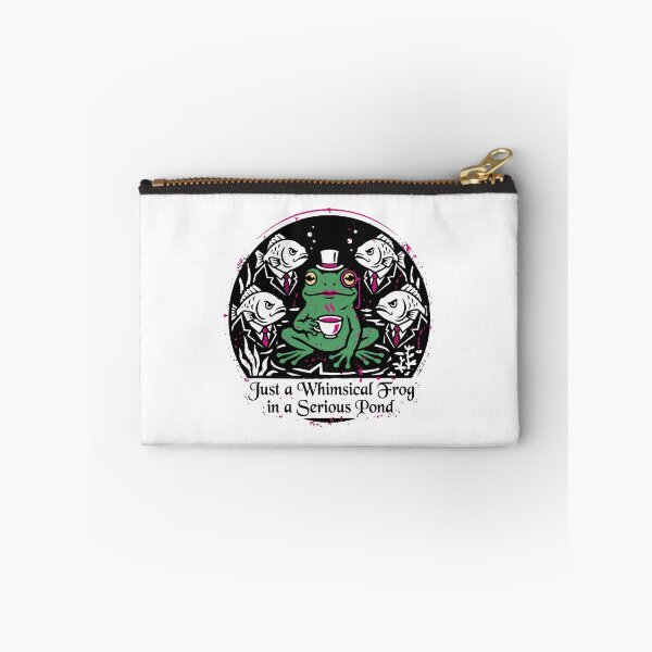 Item preview, Just a Whimsical Frog in a Serious Pond Funny Frog designed and sold by XYZ LAB by Jesuperman.