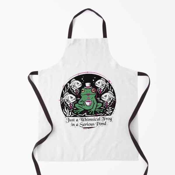 Item preview, Just a Whimsical Frog in a Serious Pond Funny Frog designed and sold by XYZ LAB by Jesuperman.