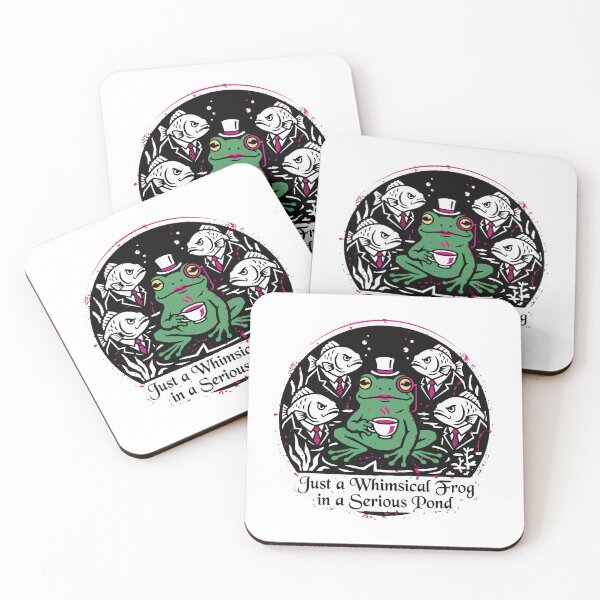 Item preview, Just a Whimsical Frog in a Serious Pond Funny Frog designed and sold by XYZ LAB by Jesuperman.