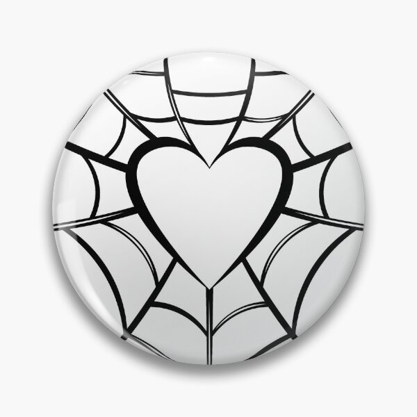 Item preview, Heart Spiderweb | Spiderweb of Love | Tattoo Design designed and sold by ProdbyNiECO.