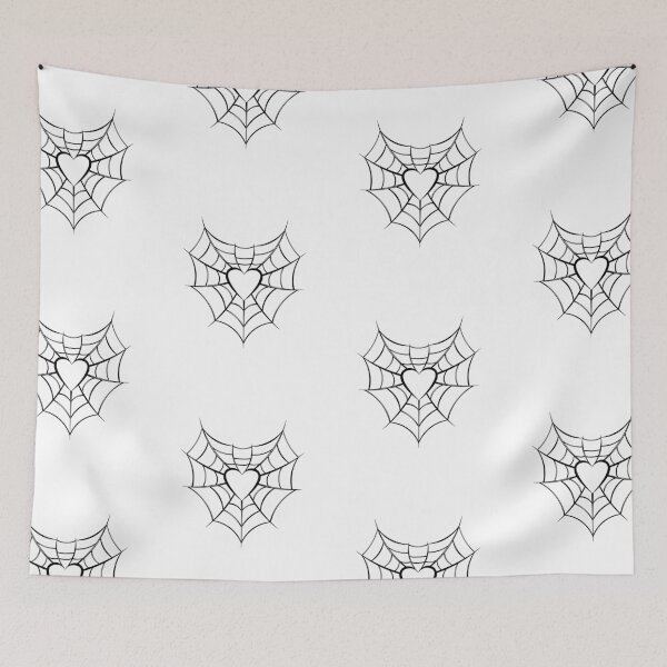 Item preview, Heart Spiderweb | Spiderweb of Love | Tattoo Design designed and sold by ProdbyNiECO.