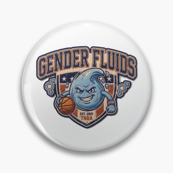 Item preview, Gender Fluids Angry Water Basketball Mascot designed and sold by JBX Design.