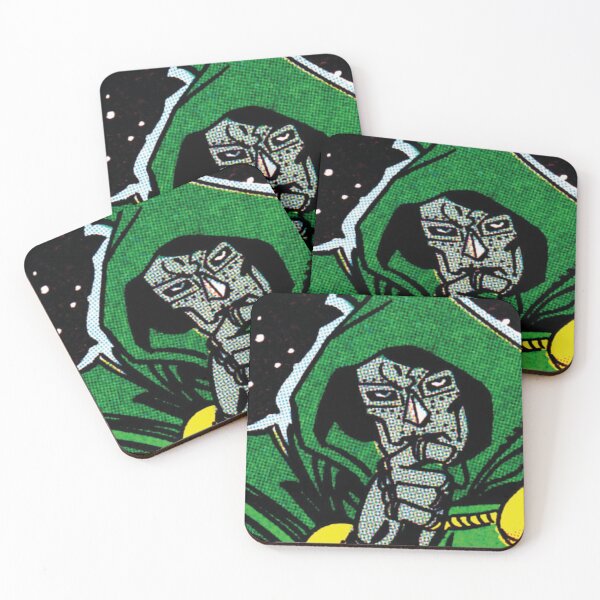 Item preview, Doctor Doom Sovereign of Latveria: Marvel Antihero Iron Mask Silhouette and Iconic Quotes Poster designed and sold by benja-08.