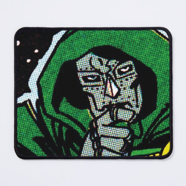 Item preview, Doctor Doom Sovereign of Latveria: Marvel Antihero Iron Mask Silhouette and Iconic Quotes Poster designed and sold by benja-08.