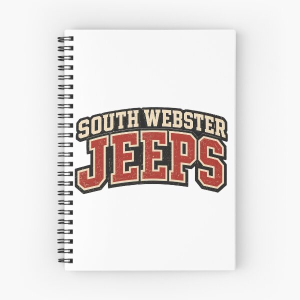 Item preview, South Webster Jeeps Vintage Varsity | Retro Collegiate Spirit Wear | Distressed Athletic Design designed and sold by Rewind Society.